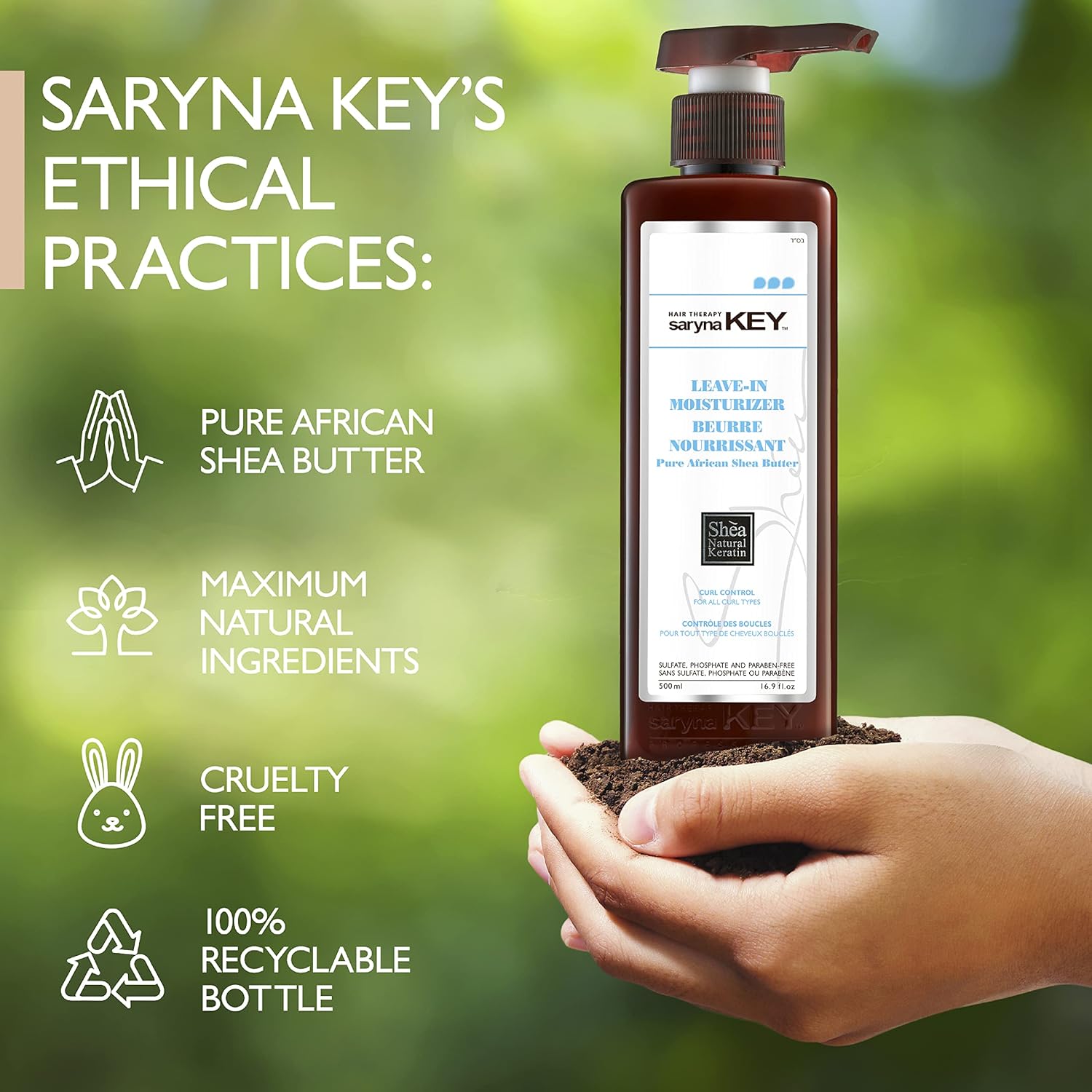 Saryna Key Curl Control Shea Leave-In Moisturizer 300ml - On Line Hair Depot