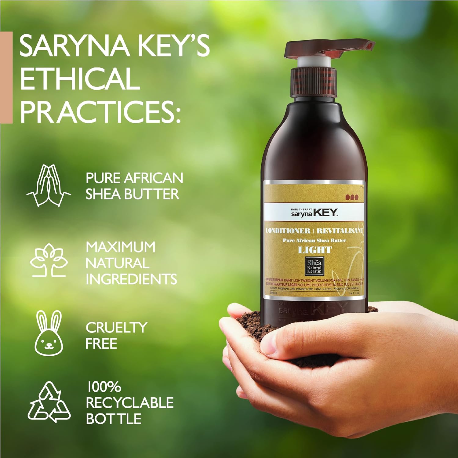 Saryna Key Damage Repair Light Hair Conditioner with African Shea Butter
