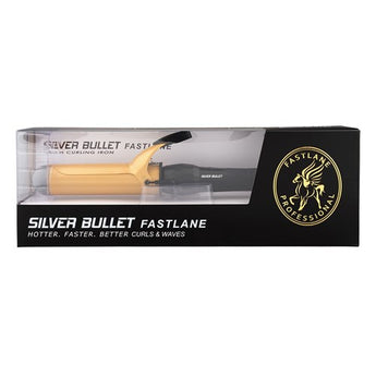 Silver Bullet Fastlane Gold Ceramic 38mm Curling Iron - On Line Hair Depot