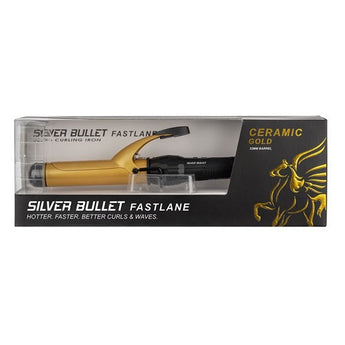 Silver Bullet Fastlane Gold Ceramic 32mm Curling Iron - On Line Hair Depot