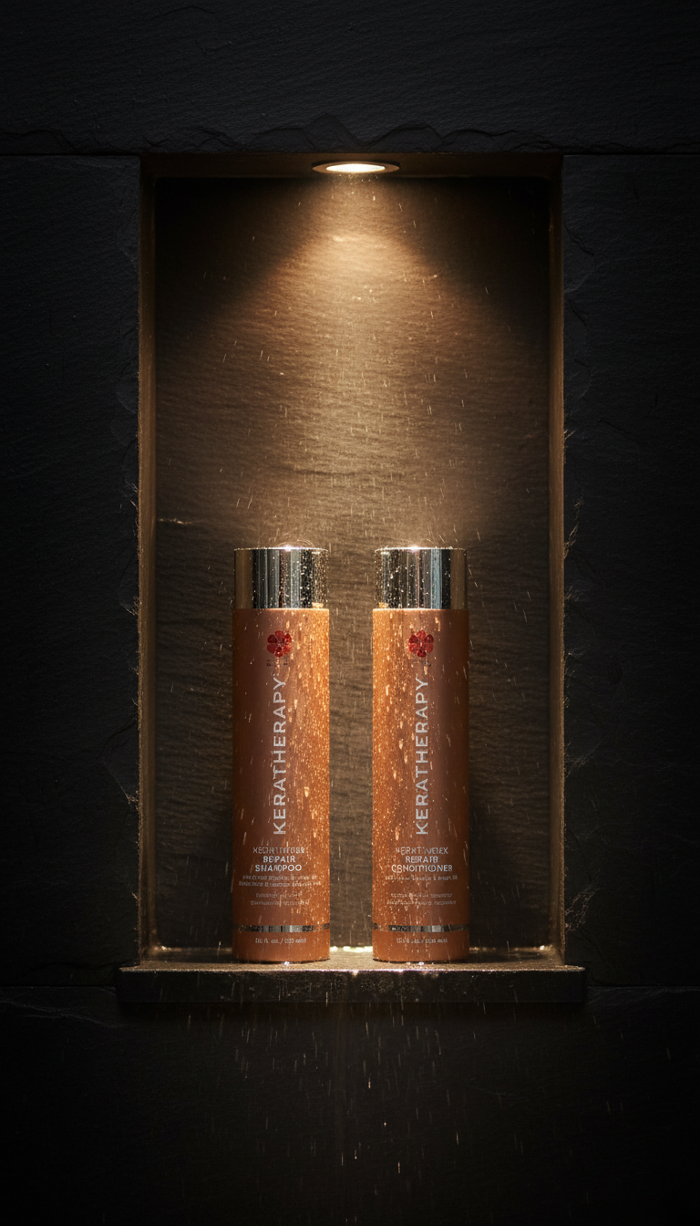 Keratherapy Keratin Fixx Repair Shampoo & Conditioner 300ml DUO - On Line Hair Depot