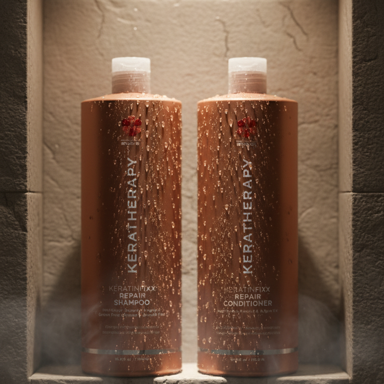 Keratherapy Keratin Fix Shampoo & Conditioner 1000ml Duo