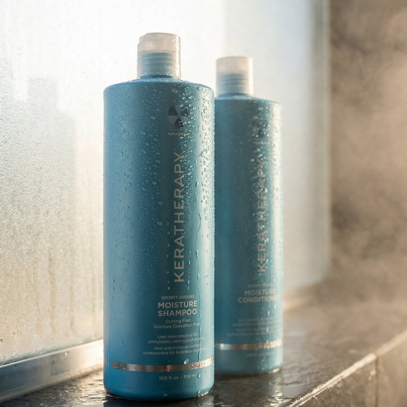 Keratherapy Keratin Infused Moisture Shampoo & Conditioner 1lt Duo