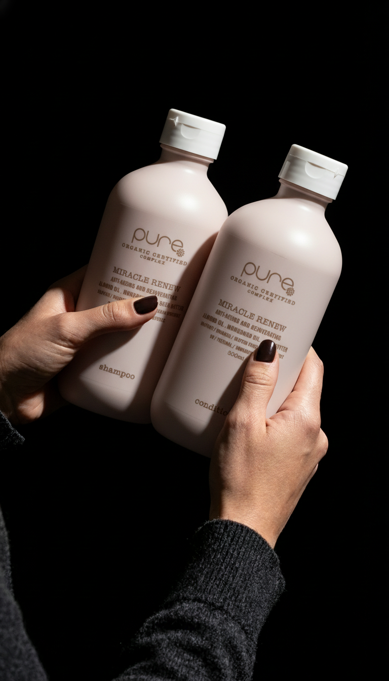 Pure Miracle Renew Shampoo & Conditioner 300ml Duo - On Line Hair Depot