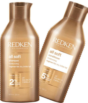 Redken All Soft Shampoo & Conditioner 300ml Duo Pack for Dry, Brittle Hair in need of Moisture Redken 5th Avenue NYC - On Line Hair Depot