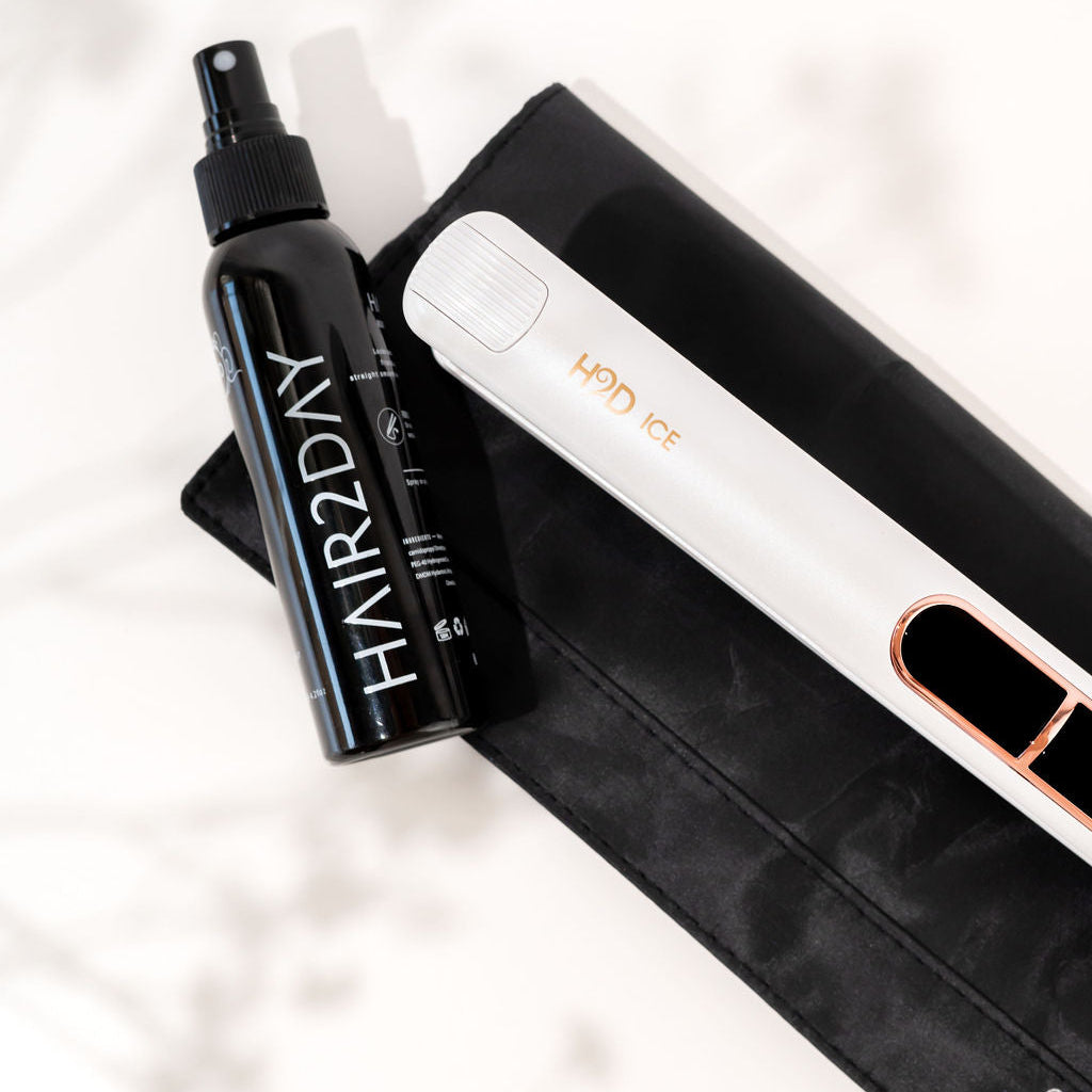 H2D Hair Straightener Linear 11 White Ice