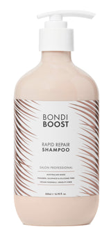 Bondi Boost Rapid Repair Shampoo 500ml Gently Cleanses, Nourishes, & Repairs Split Ends Bondi Boost - On Line Hair Depot