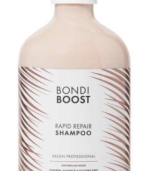 Bondi Boost Rapid Repair Shampoo 500ml Gently Cleanses, Nourishes, & Repairs Split Ends Bondi Boost - On Line Hair Depot