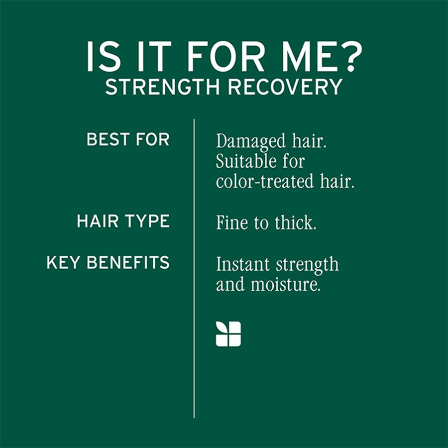 Biolage Strength Recovery Shampoo 400ml - On Line Hair Depot
