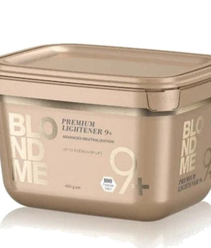 SCHWARZKOPF BLONDME Bleach Bond Enforcing Lightener 9+ Dust Free Powder trio Schwarzkopf Professional - On Line Hair Depot
