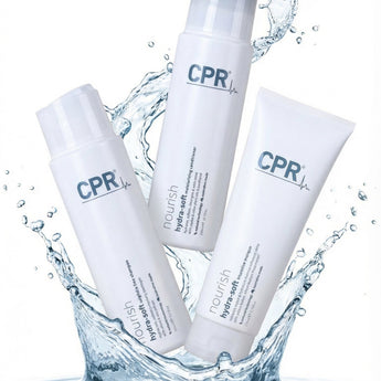 CPR Nourish Shampoo conditioner and reatmnet