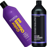 Matrix Total Results Color Obsessed Shampoo and Conditioner 1 Litre DUO - On Line Hair Depot