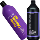 Matrix Total Results Color Obsessed Shampoo and Conditioner 1 Litre DUO Matrix Total Results - On Line Hair Depot