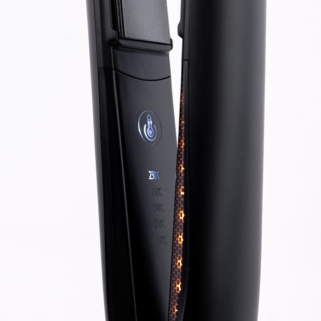H2D Opulence Satin Black Give your hair a luxury treatment with this professional hair straightener!