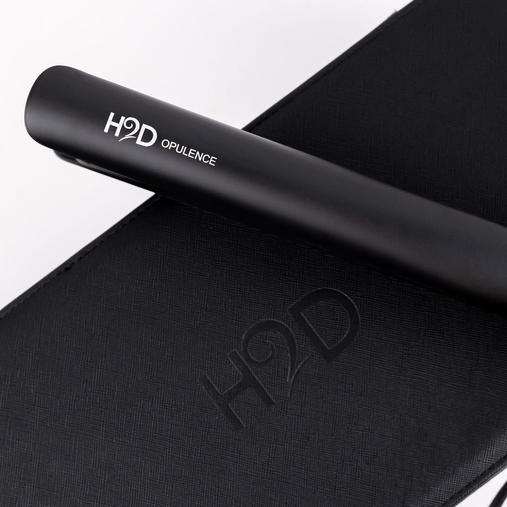 H2D Opulence Satin Black Give your hair a luxury treatment with this professional hair straightener!