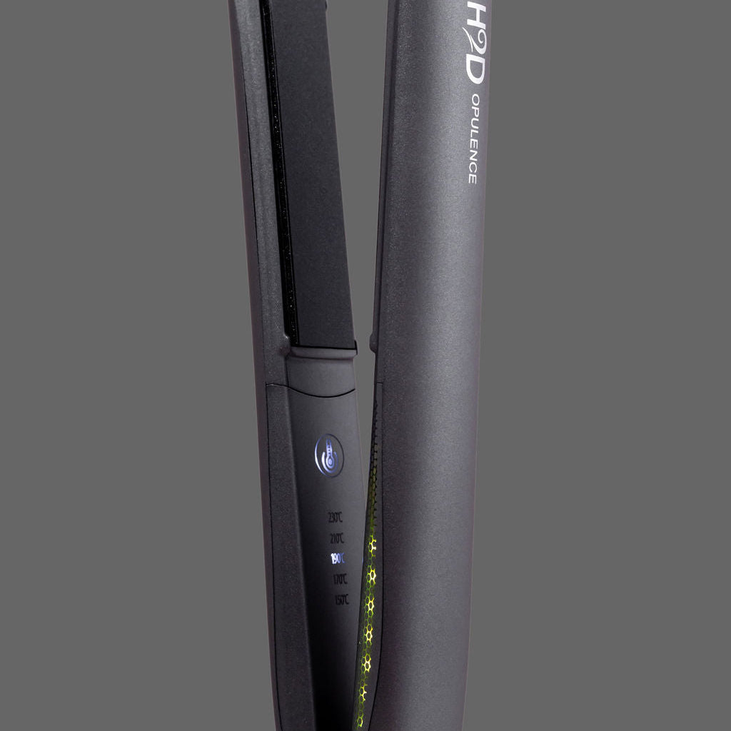 H2D Opulence Space Grey Give your hair a luxury treatment with this professional hair straightener!