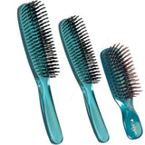 Duboa Brush Green Triple Pack 1 x Large 1 x Medium 1 x Small Duboa - On Line Hair Depot