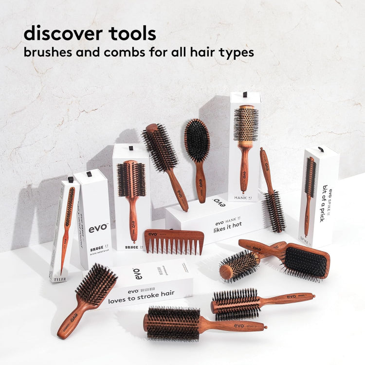 Evo Tyler Teasing Brush - On Line Hair Depot