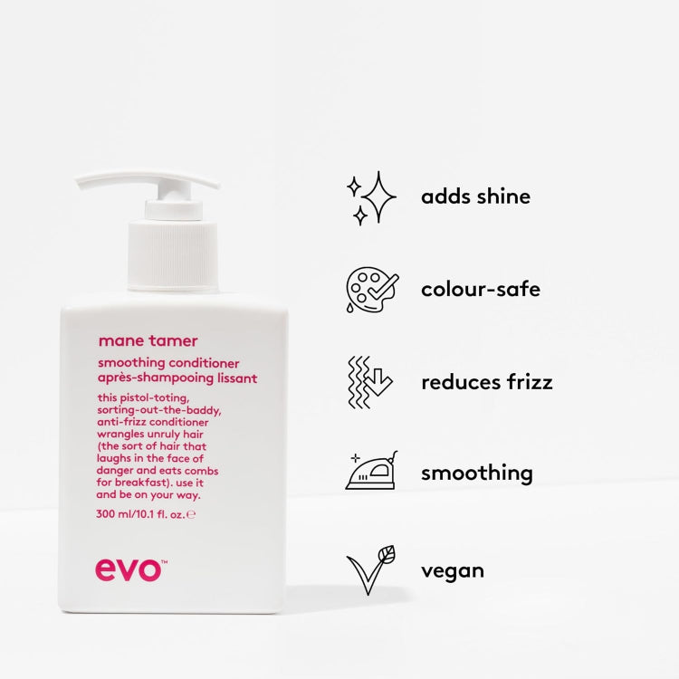 Evo Mane Tamer Smoothing Conditioner 300ml - On Line Hair Depot