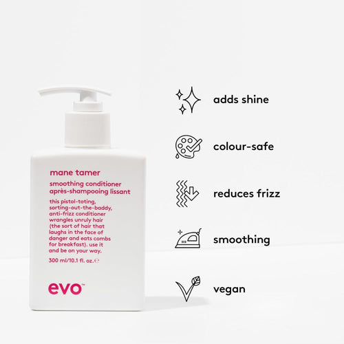 Evo Mane Tamer Smoothing Conditioner 300ml - On Line Hair Depot