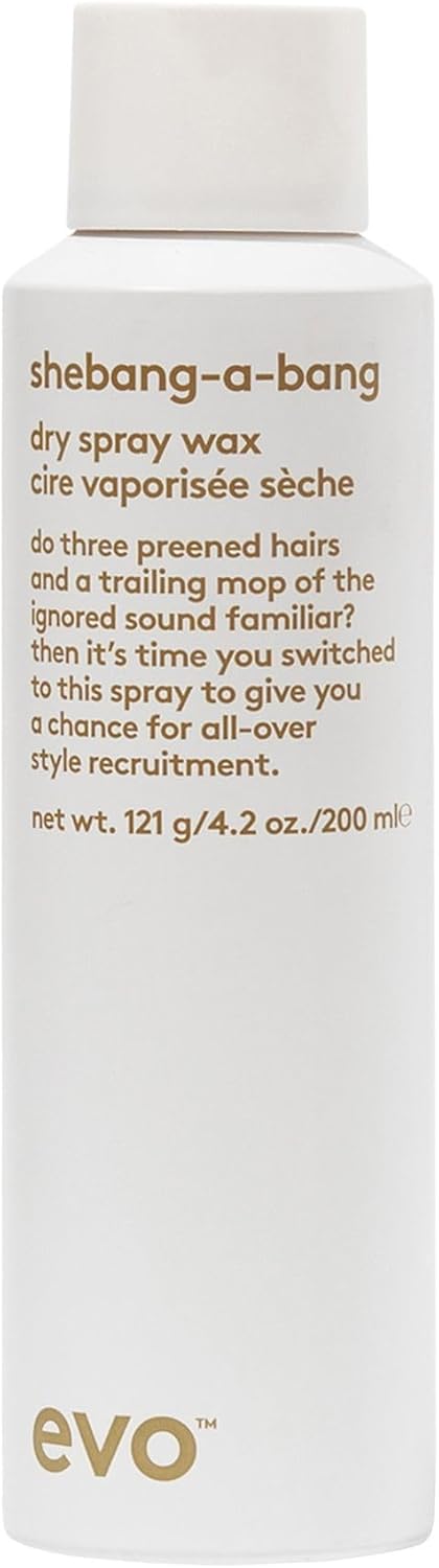 Evo Shebang-a-bang Dry Spray Wax 200ml - On Line Hair Depot