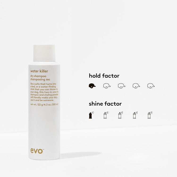 Evo Water Killer Dry Shampoo 200ml - On Line Hair Depot