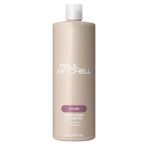 Give fine, flat hair the lift it deserves. Paul Mitchell Extra-Body Shampoo is a salon-trusted volumizing shampoo that transforms limp strands into full, bouncy hair with every wash. - On Line Hair Depot