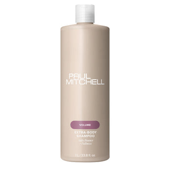 Give fine, flat hair the lift it deserves. Paul Mitchell Extra-Body Shampoo is a salon-trusted volumizing shampoo that transforms limp strands into full, bouncy hair with every wash. - On Line Hair Depot