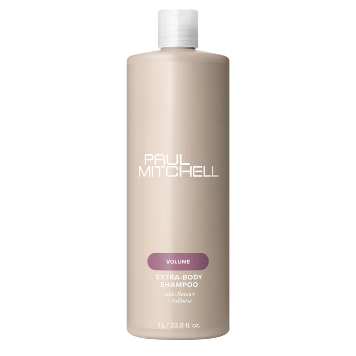Give fine, flat hair the lift it deserves. Paul Mitchell Extra-Body Shampoo is a salon-trusted volumizing shampoo that transforms limp strands into full, bouncy hair with every wash. - On Line Hair Depot