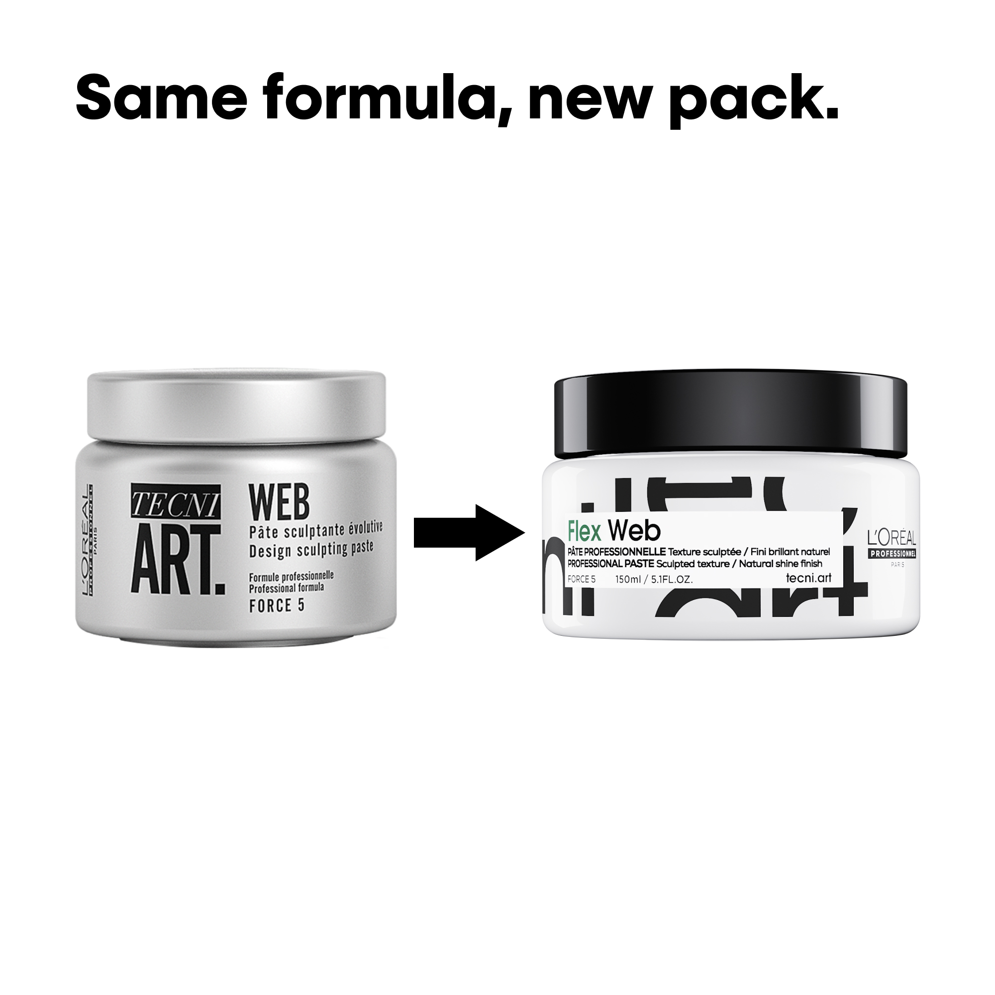 Loreal Tecni.art Flex Web Design Sculpting Paste - On Line Hair Depot