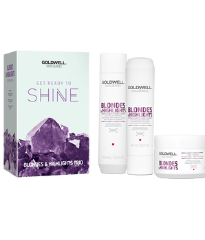 Goldwell Blondes & Highlights Anti Yellow Brassiness Trio Pack Goldwell Dualsenses - On Line Hair Depot