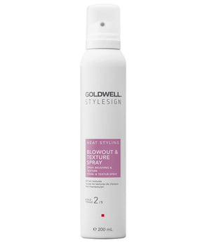Goldwell StyleSign Heat Styling BlowOut & Texture Spray 200 ml Previously Naturally Full Goldwell Stylesign - On Line Hair Depot