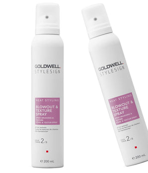 Goldwell StyleSign Heat Styling BlowOut & Texture Spray 200 ml&nbsp; x 2 Previously Naturally Full Goldwell Stylesign - On Line Hair Depot