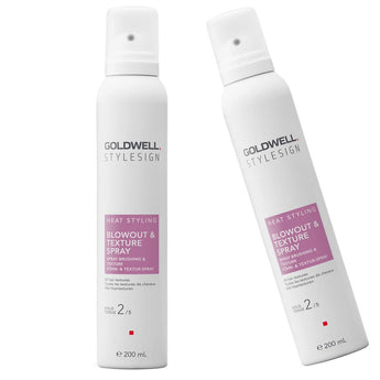 Goldwell StyleSign Heat Styling BlowOut & Texture Spray 200 ml&nbsp; x 2 Previously Naturally Full Goldwell Stylesign - On Line Hair Depot