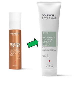 Goldwell StyleSign Curls High Shine gel wax (crystal turn) 100 ml Hair Wax Goldwell Stylesign - On Line Hair Depot