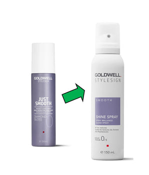 Goldwell StyleSign Smooth Shine Spray brillant 150 ml x 2 previously Diamond Gloss Goldwell Stylesign - On Line Hair Depot
