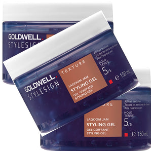 Goldwell StyleSign Lagoom Jam ultra volume Styling Gel 150ml x 3 - On Line Hair Depot