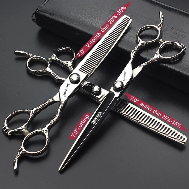 Hairdressing Scissors 5.5“ 6” 6.5“ Inch Hair Scissors Professional Barber Scissors Hairdressing Shears Thinning Styling Tool - On Line Hair Depot