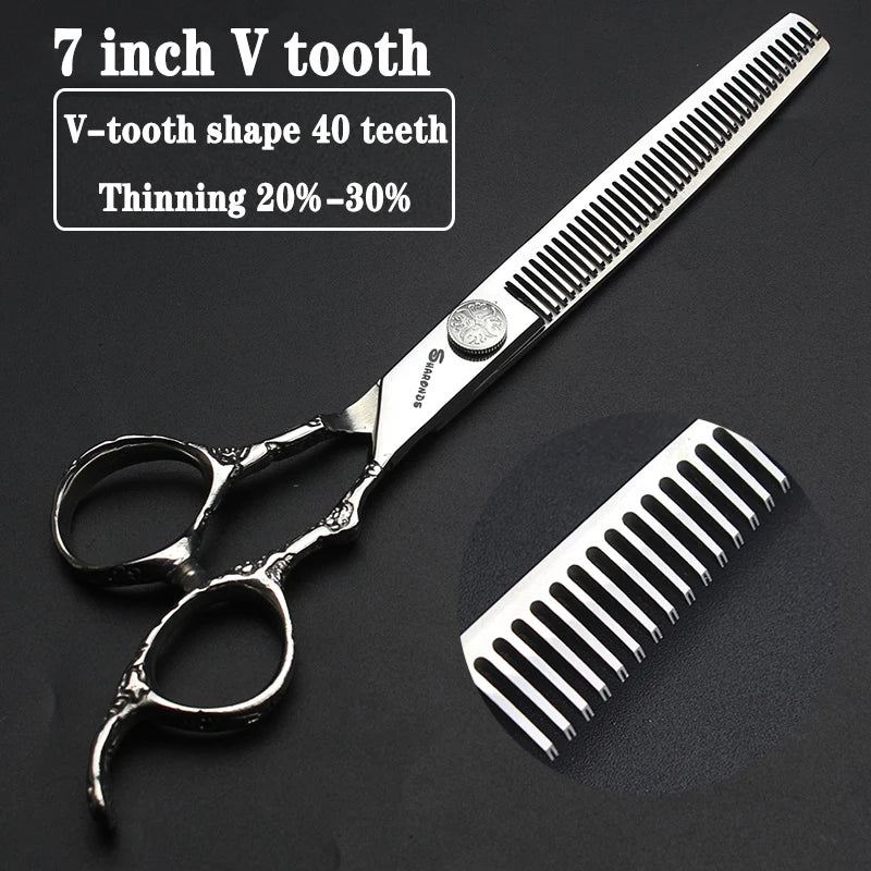 Hairdressing Scissors 5.5“ 6” 6.5“ Inch Hair Scissors Professional Barber Scissors Hairdressing Shears Thinning Styling Tool - On Line Hair Depot