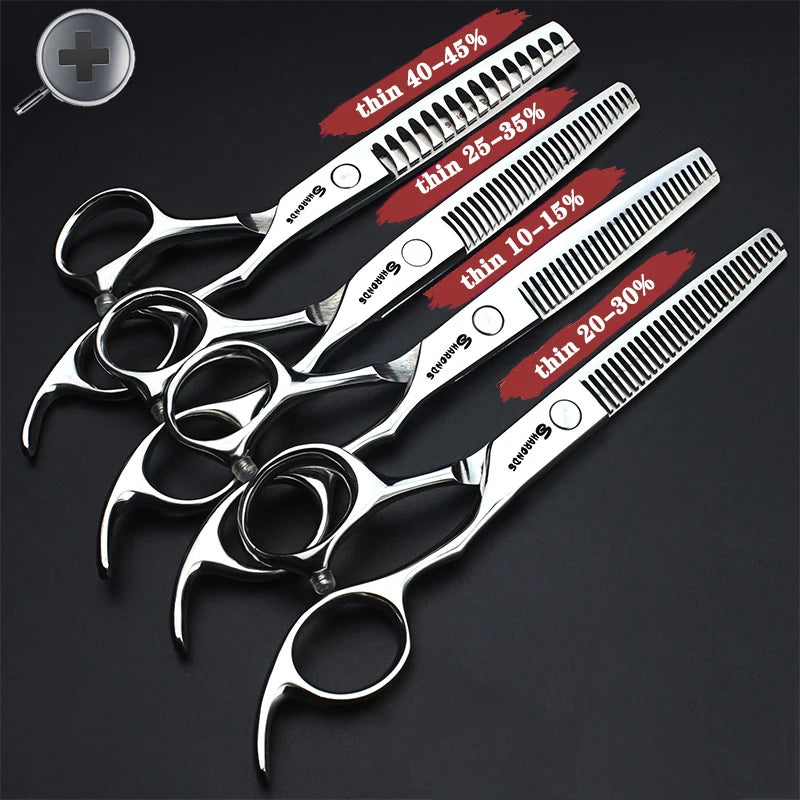 Hairdressing Scissors 5.5“ 6” 6.5“ Inch Hair Scissors Professional Barber Scissors Hairdressing Shears Thinning Styling Tool - On Line Hair Depot