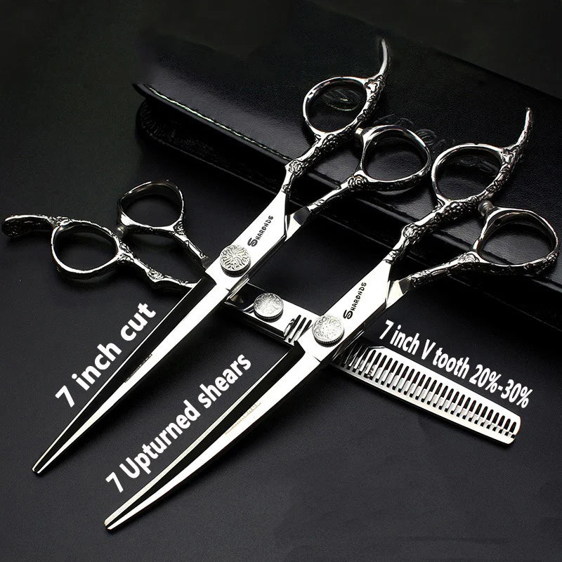 Hairdressing Scissors 5.5“ 6” 6.5“ Inch Hair Scissors Professional Barber Scissors Hairdressing Shears Thinning Styling Tool - On Line Hair Depot