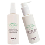 Juuce Double up Thicken & Amp it Up Volume Combo Body Volumise Strengthen Juuce Hair Care - On Line Hair Depot