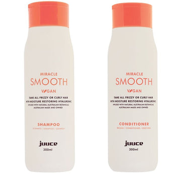 Juuce Miracle Smooth 300ml Duo Tame All Frizzy or Curly Hair - On Line Hair Depot