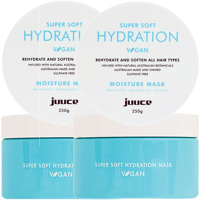 Juuce Super Soft Hydration Moisture Mask 250g x 2 Juuce Hair Care - On Line Hair Depot