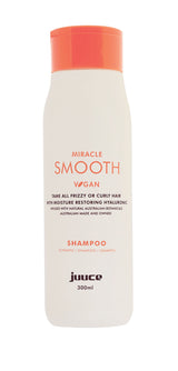 Juuce Miracle Smooth Shampoo Tame All Frizzy or Curly Hair 300ml - On Line Hair Depot