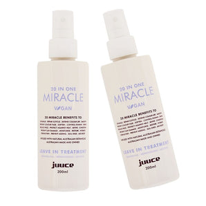 Juuce 20 in One Miracle Leave In Hair Treatment, 20 Miracle Benefits Duo - On Line Hair Depot