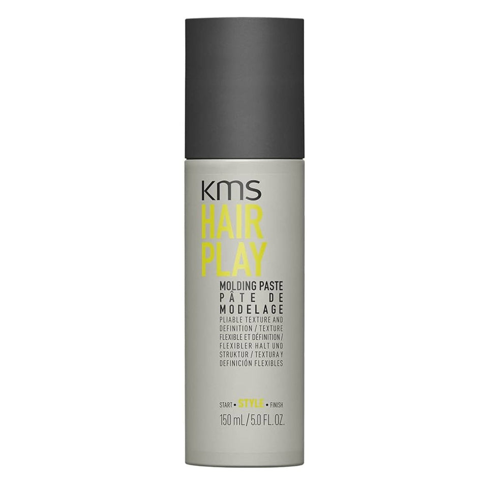 KMS Hair Play Molding Paste texturizing paste that delivers exceptional pliability, matte finish, and all-day hold. Perfect for creating textured, sculpted styles with natural movement and definition, this value pack ensures you're always stocked with your essential styling product.