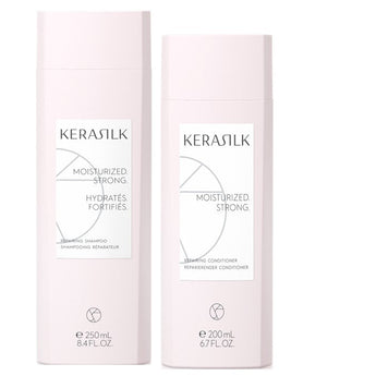 Kerasilk Repairing Moisturized Strong Shampoo & Conditioner Duo Pack Kerasilk - On Line Hair Depot