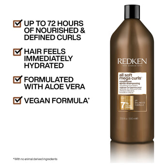 Redken All Soft Mega Curls Shampoo & Conditioner 1lt duo Redken 5th Avenue NYC - On Line Hair Depot