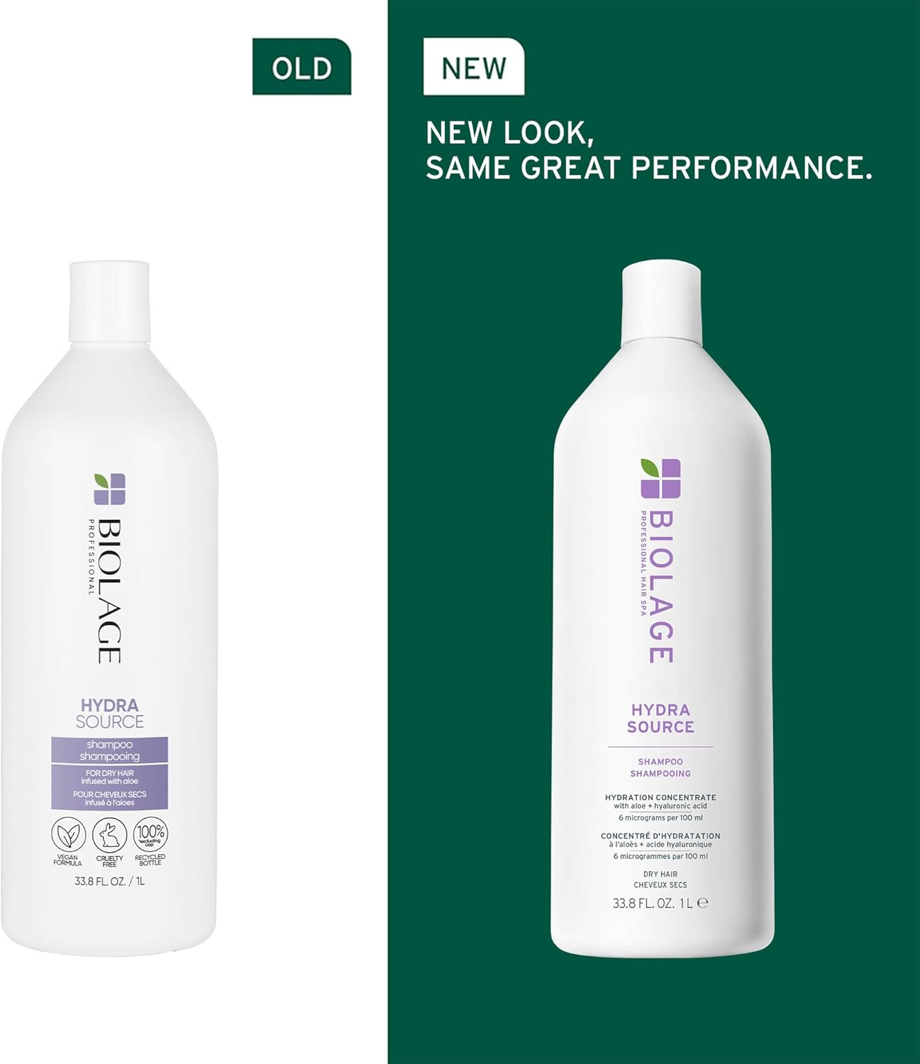 Biolage Hydrasource Shampoo and Detangling Solution